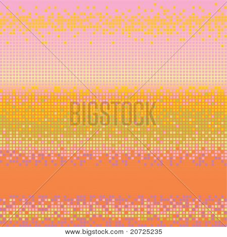 Abstrakt firkantede Pixel mosaik