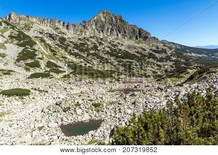 Landscape with Left Kralev Dvor pass, Pirin Mountain, Bulgaria