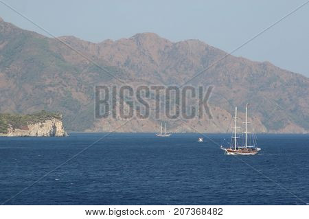 Gulf in the Mediterranean Sea off the coast of Turkey
