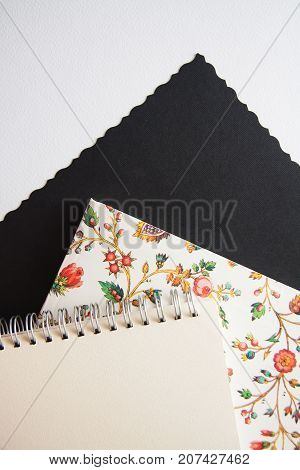 funeral monochromatic background with empty copy space