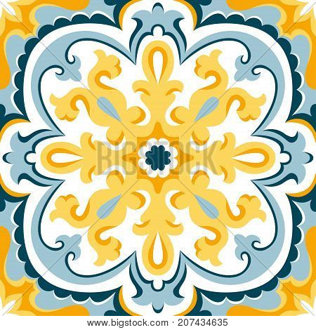 Oriental Traditional Tile Ornament.