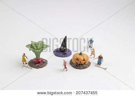 The Toys Of Halloween Monters And Devil