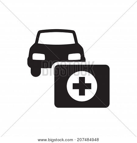 Car First Aid Kit Icon