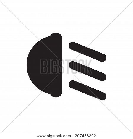 Low Beam Light Icon