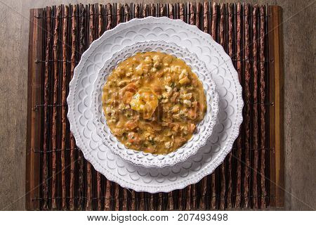 Pitu With Garlic And Oil, A Kind Of Delicious Crustacean !