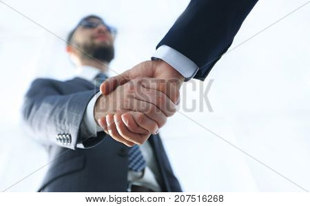 Effective negotiation with client. Business concept photo.