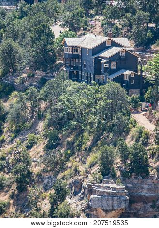 Grand Canyon United States: July 23 2017: Kolb Studio in Grand Canyon