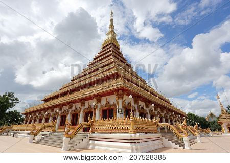 Phra That Nong Waeng in Khon Kaen provinceThailand Religious Landmarks.