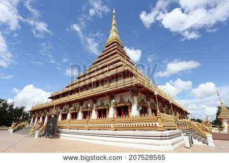 Phra That Nong Waeng in Khon Kaen provinceThailand Religious Landmarks.