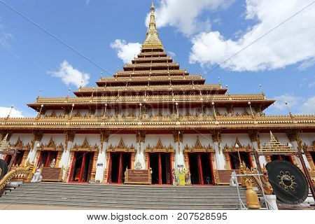 Phra That Nong Waeng in Khon Kaen provinceThailand Religious Landmarks.