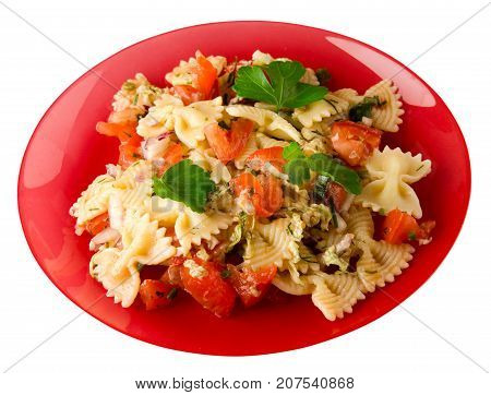 Pasta On A Plate