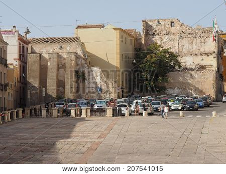 Casteddu (meaning Castle Quarter) In Cagliari