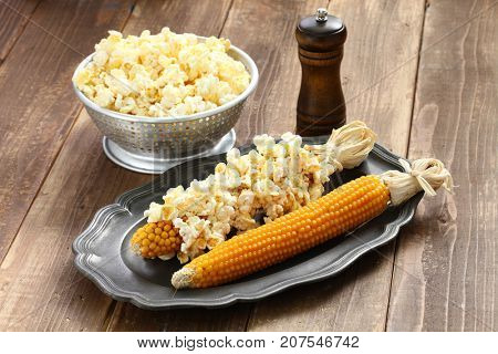 popcorn on the cob
