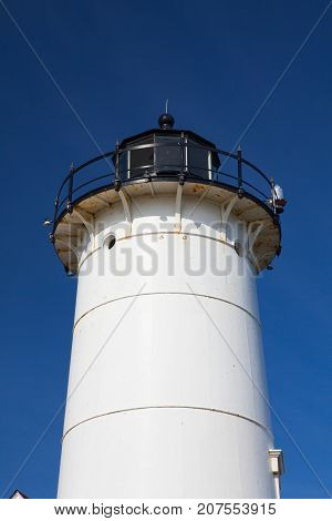 Nobska Light also known as Nobska Point Light is a lighthouse located in Woods Hole on the southwestern tip of Cape Cod Massachusetts.