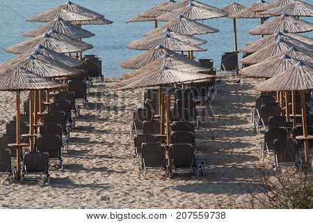psiliamos beach on the island of Thassos