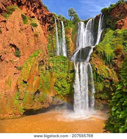 Ouzoud Falls In Morocco