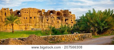 Abandoned Pise-walled Village