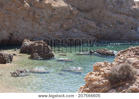 wild beaches on the island of Thassos