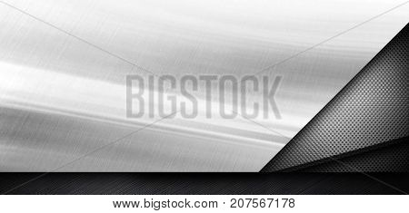silver metal pattern background