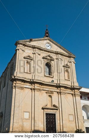 Church of St. Michele Arcangelo. Castellaneta. Puglia. Italy.