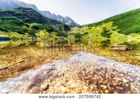 Lakes Rohacske Plesa In West Tatras, Slovakia