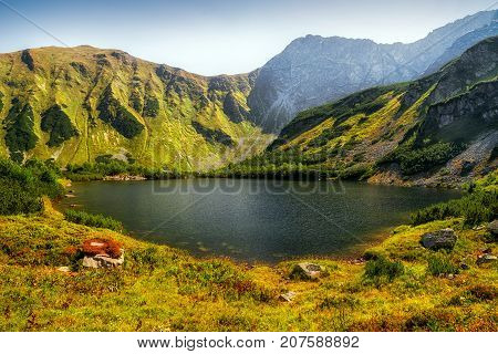 Lakes Rohacske Plesa In West Tatras, Slovakia