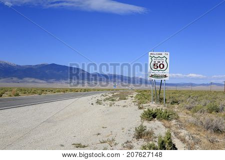 US 50 in Nevada: The Loneliest Road in America