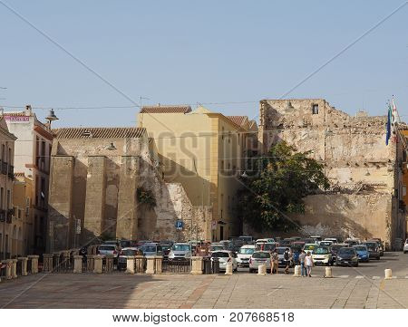 Casteddu (meaning Castle Quarter) In Cagliari