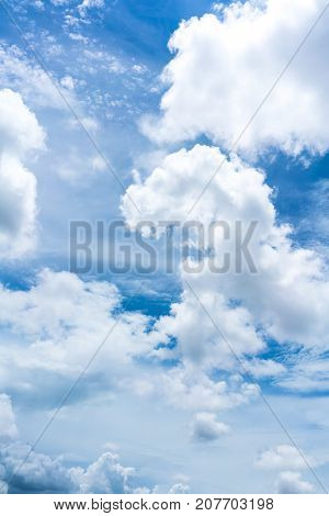 Blue Sky For Background.