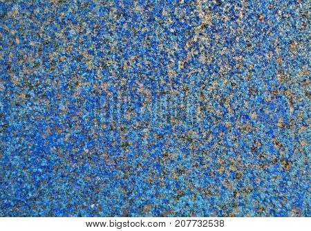 Photo o blue crystals background texture. Micro crystals
