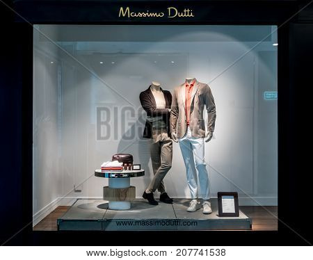 Massimo Dutti Shop At Emquatier, Bangkok, Thailand, Sep 2, 2017