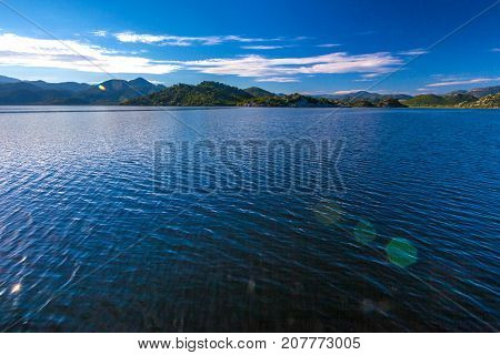 Valley of the Skadar Lake. Montenegro. Photo taken at Skadar Lake Podgorica region.