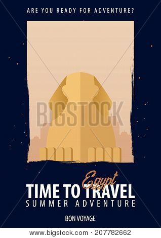Egypt, Africa. Time To Travel. Journey, Trip, Vacation. Your Adventure. Bon Voyage.