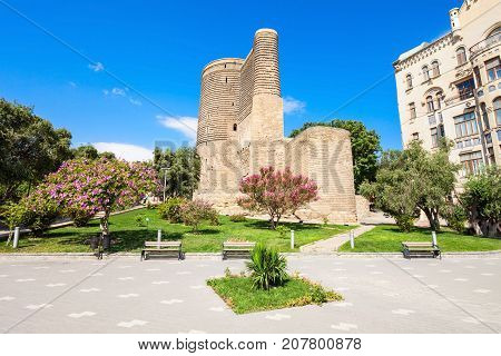 Maiden Tower In Baku
