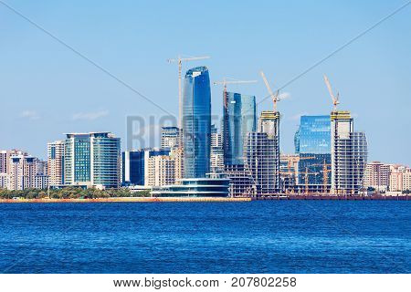 The Baky Skyline View