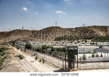 Refugee Camp For Syrian People In Turkey. September 6, 2017. Nizip, Turkey