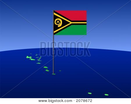 Mappa di Vanuata