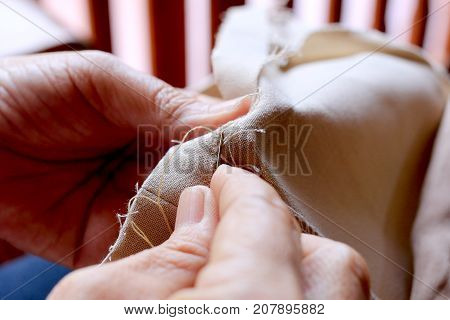 Tailor, Closeup, Dress, Thread, Workplace, Background, Business, Cloth, Clothes, Clothing, Color, Co