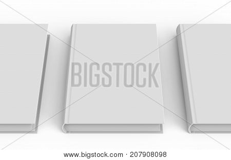 Blank Hard Cover Book Template
