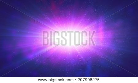 Abstract Open Space Illustration