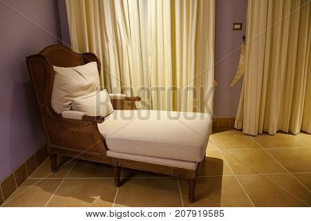 Weave Wooden Sofa Bed House Interior