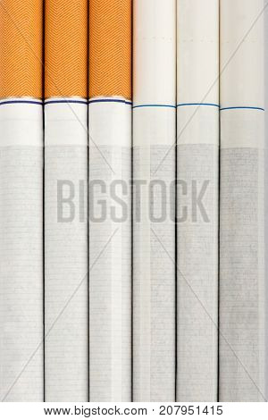cigarette, texture, pack of cigarettes, close-up of a cigarette