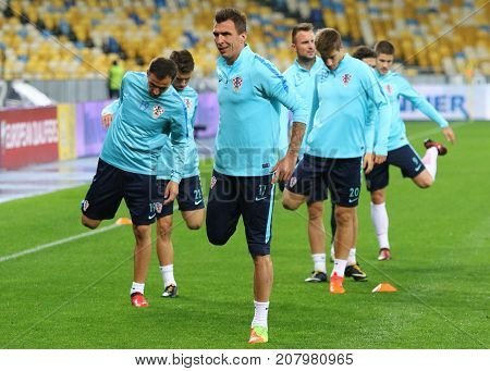 World Cup Qualifying: Ukraine V Croatia In Kiev. Pre-match