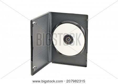 Blank DVD in plastic case