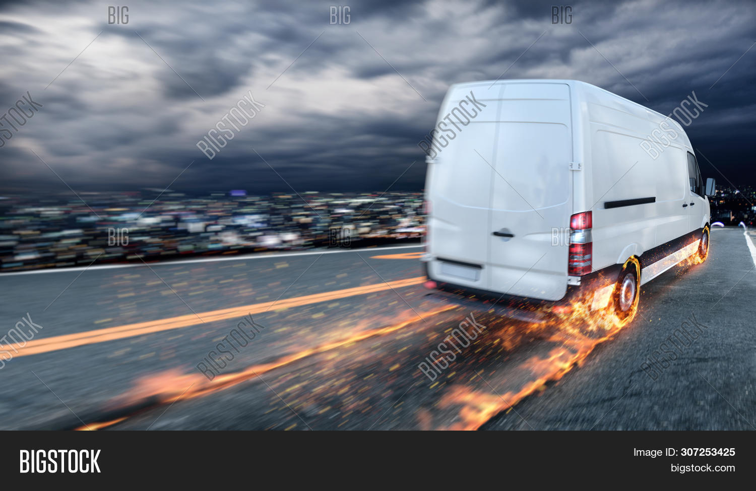 Super Fast Delivery Image & Photo (Free Trial) Bigstock