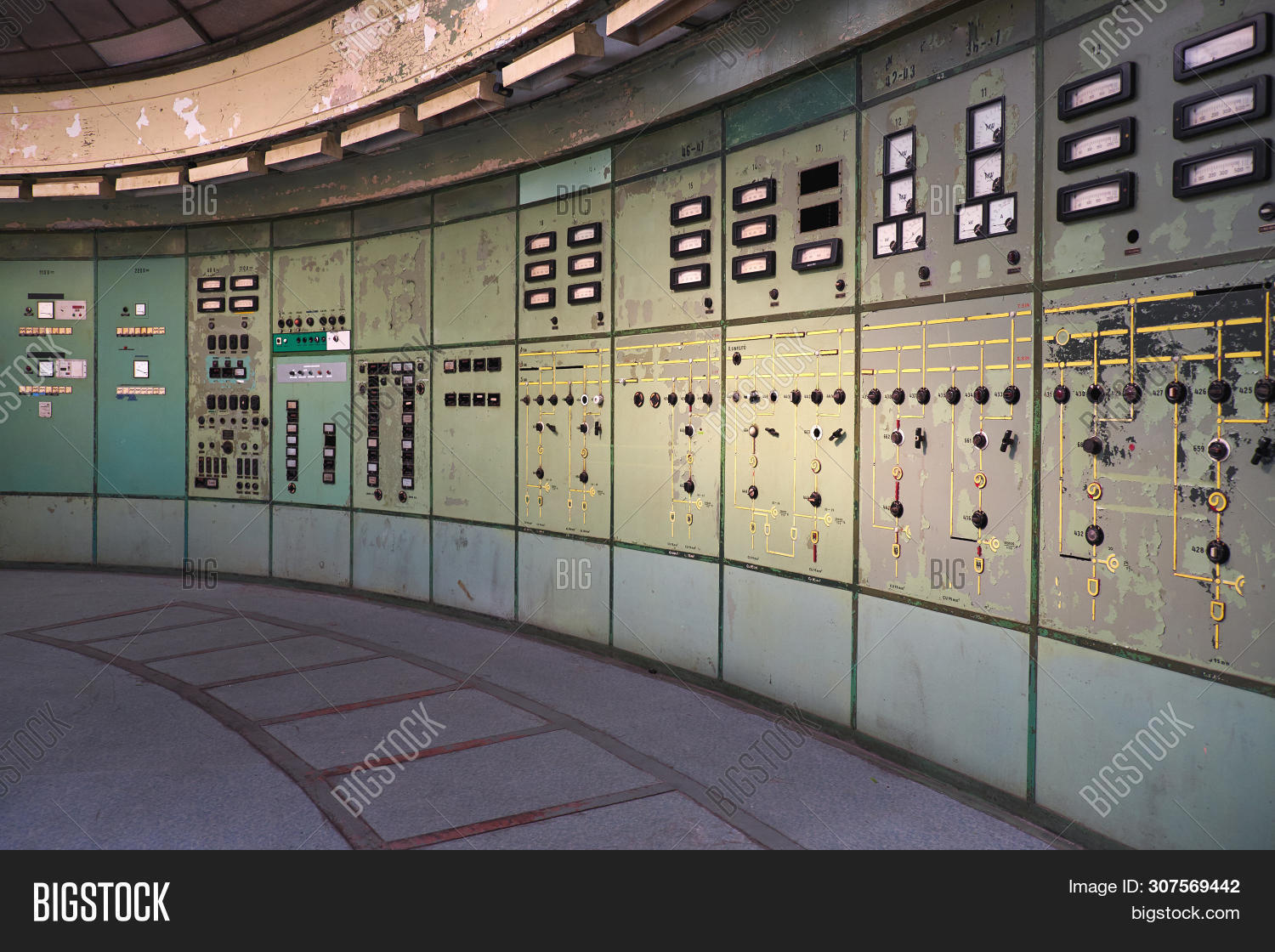 Control Room Dials Image & Photo (Free Trial) Bigstock