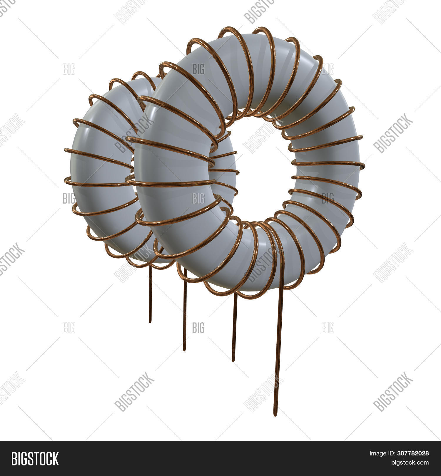 Toroidal Coil Inductor Image & Photo (Free Trial) | Bigstock