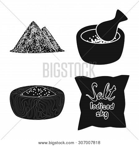 Isolated Object Of Natural And Baking Icon. Set Of Natural And Food Vector Icon For Stock.