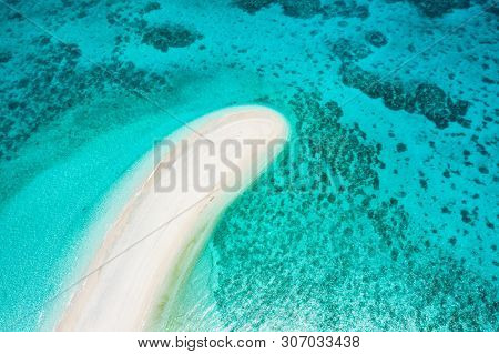 A Perfect Sandbar Beach With No People