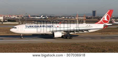 Airplane Takeoff From Airport